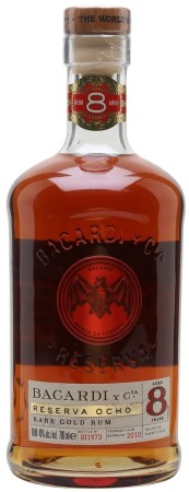 Rum Bacardi Reserva 8yo Ocho 40% 0,7l