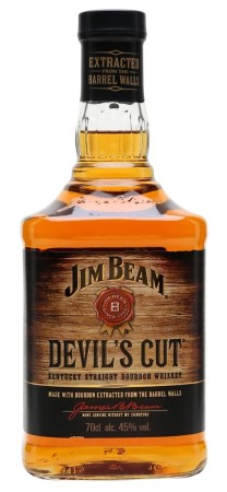 Bourbon Jim Beam Devils Cut 0,7l