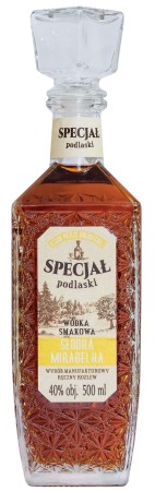 Wódka Specjał Podlaski Słodka Mirabelka 0,5l 40%