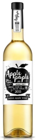 Wino Apple Paple Semi Dry 11% 0,75l