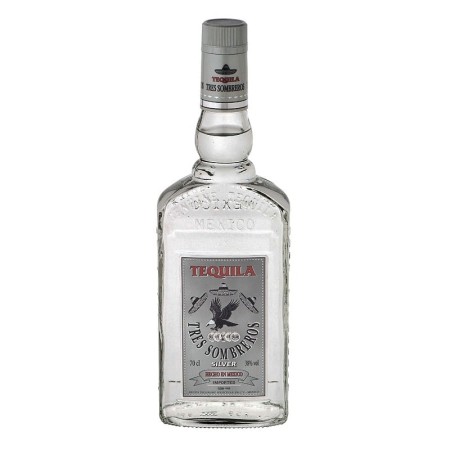 Tequila Tres Sombreros Silver 38% 0,7l