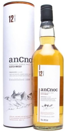 Whisky AnCnoc 12YO 40% 0,7l
