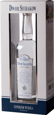 Wódka Dwór Sieraków Superior 40% 0,7l + karton