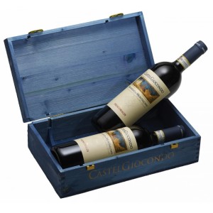 Wino Castelgiocondo Woodcase 2 x 0,75 2012