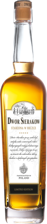 Wódka Dwór Sieraków Starzona w Beczce 40% 0,7l