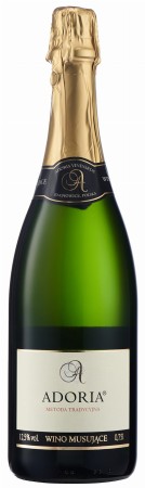 Wino Adoria Brut Nature Musujące