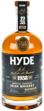 WHISKEY HYDE NO 6 IRISH WHISKEY SHERRY CASK FINISH  46%   0,7