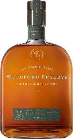 Bourbon Woodford reserve rye 45,2%  0,7l