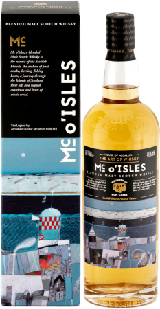 WHISKY MCCALLUM MC O'ISLES BLENDED MALT RUM CASKS FINISH 43,5% 0,7L