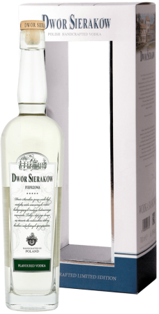Wódka Dwór Sieraków Pieprzowa 40% 0,7 + karton