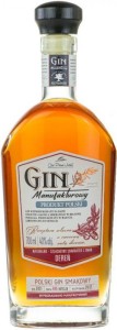 Gin Manufakturowy Dereń 40% 0,7l.