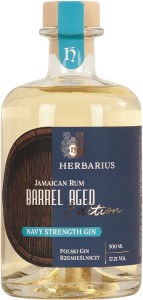GIN HERBARIUS JAMAICAN RUM BARREL AGED NAVY STRENGTH 57,2% 0,5L