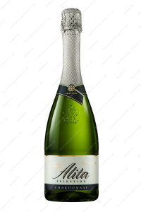 Wino Musujące Alita Chardonnay półwytr.11% 0,75l.