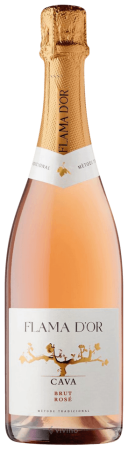 Wino Cava Flama D'or Rose Brut 0,75l