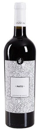 Wino Tenuta Giustini PATU Primitivo Salento 0,75 l. 14,5%