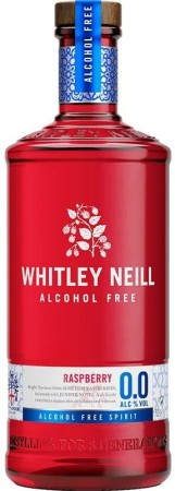 Gin Whitley Neill Alc Free Rasberry 0,7l 0,0%