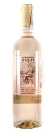 Wino Dionysos White Demi Sec 11% 0,75l.