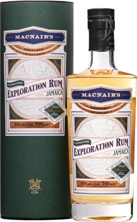 Rum Macnair's Exploration Jamaica Unpeated 46% 0,7l.