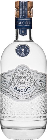 Rum Bacoo 3 Year White 43% 0,7l