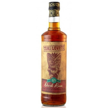 Rum Tiki Lovers Dark 57% 0,7l
