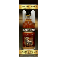 Whisky Black Ram 40% 0,7l GLASSPACK
