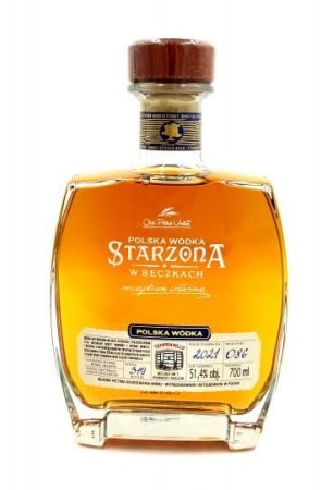 Polska Wódka Starzona w Beczkach 50,8% 0,7l