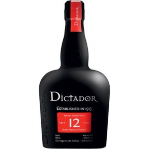 Rum Dictador 12YO 40% 0,7l + kawa