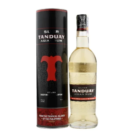 Rum Tanduay Silver Asian 40% 0,7l. + tuba
