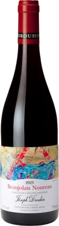 WINO JOSEPH DROUHIN FANCY LABEL AOC BEAJOLAIS NOUVEAU 2023 13% 0,75 L