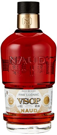Cognac Naud VSOP 40% 0,7L. + tuba