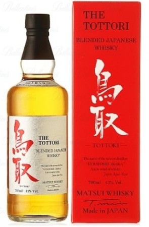 Whisky The Tottori Blended 43% 0,7l. + kartonik