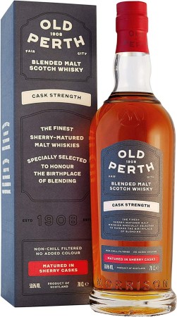 Whisky Old Perth Cask Strenght Sherry Cask Matured 58,6% 0,7l. + kartonik