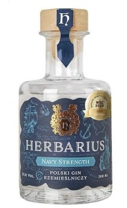 Gin HERBARIUS Navy Strenght 57,2% 0,2l.