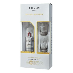 Wódka Kremlin Award Classic 40% 0,7 + 2 kieliszki