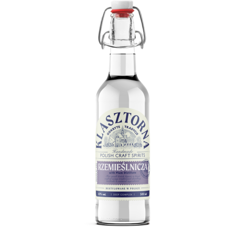 Wódka Klasztorna Rzemieślinicza 40% 0,5l.