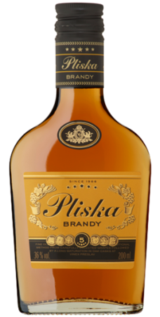 Brandy Pliska 36% 0,2l