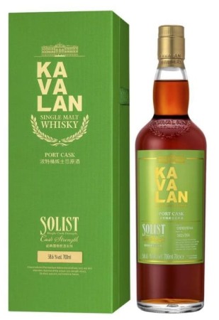 Whisky Kavalan Solist Port Cask 56,3% 0,7l. + pudełko