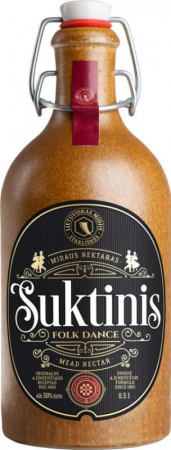 Nalewka Suktinis Miodowy kamionka 50% 0,5l