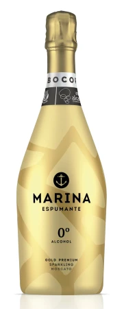Wino bezalkoholowe Marina Espumante 0% 0,75l.