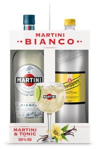 Martini Vermouth Bianco 1l + Tonic 0,85l