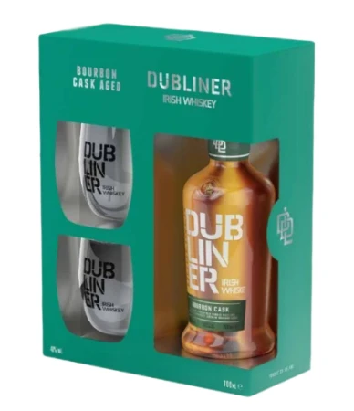 Whiskey Dubliner 40% 0,7l + 2 szklanki