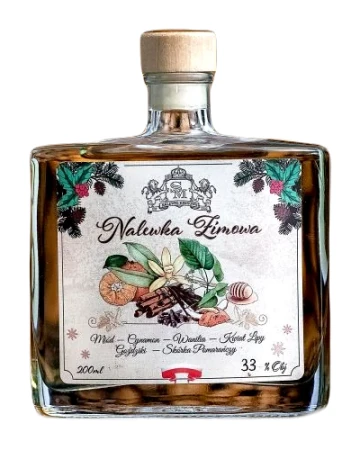 Nalewka Nalewki Kresowe Cztery Pory Roku - Zima 33% 0,5l