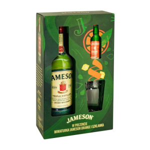 Whiskey Jameson 40% 0,7l + szklanki
