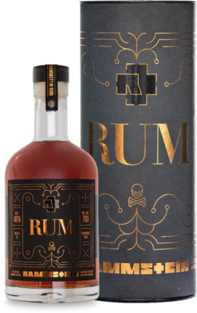 Rum Rammstein 40% 0,75l. + tuba