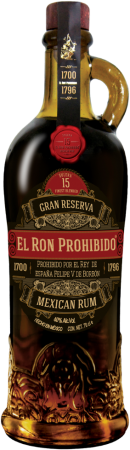 Rum El Ron Prohibidio 15YO 40% 0,7L