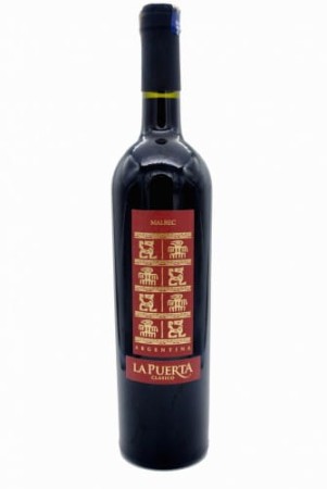 Wino La Puerta Malbec Classico 0,75l. 13%