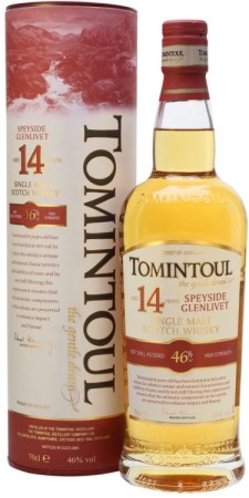 WHISKY Tomintoul 14YO 46% 0,7L