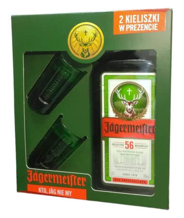 Likier Jagermeister 35% 0,7l + 2 kieliszki
