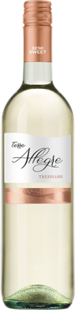 Wino Terre Allegre Trebbiano IGT White Semi Sweet
