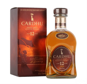 Whisky Cardhu 12YO 40% 0,7l + karton